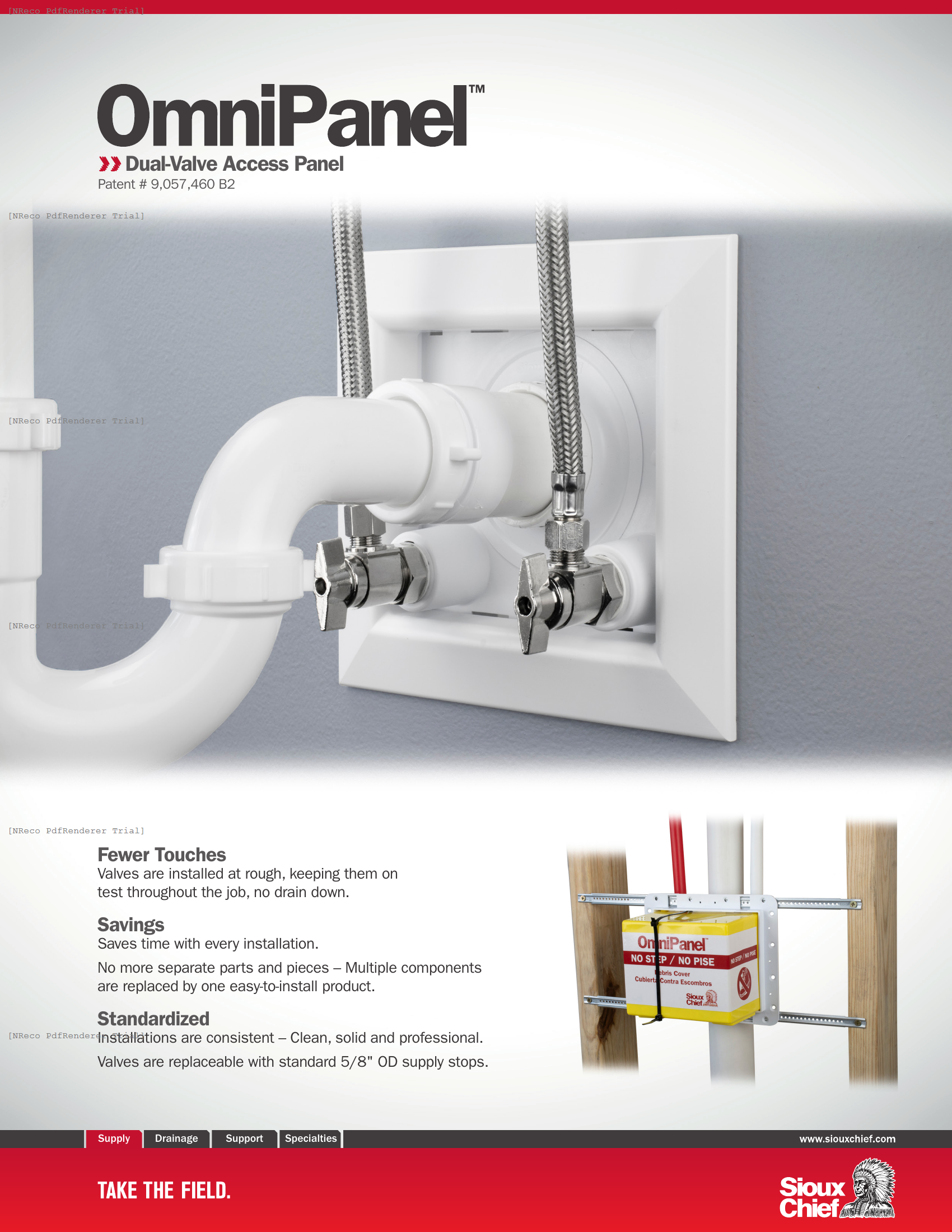 OMNIPANEL - VALVE ACCESS PANEL - BROCHURE.PDF Brochure Document